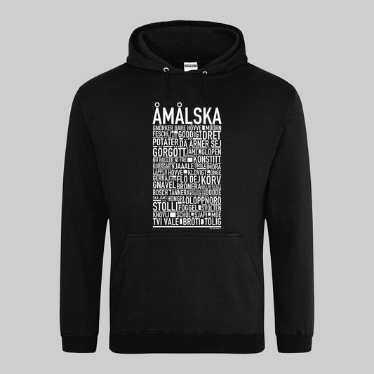 Åmålska Dialekt Text Hoodie