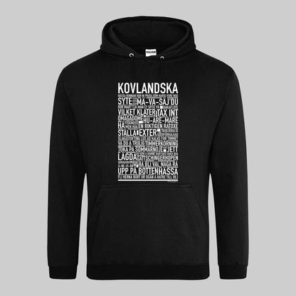 Kovlandska Dialekt Text Hoodie