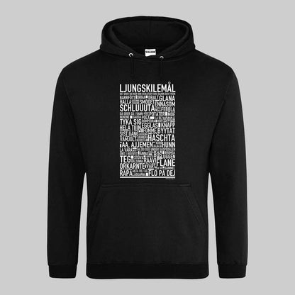 Ljungskilemål Dialekt Text Hoodie