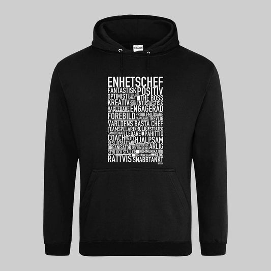 Enhetschef Text Hoodie