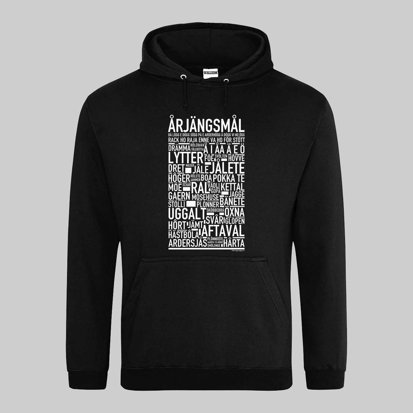 Årjängsmål Dialekt Text Hoodie