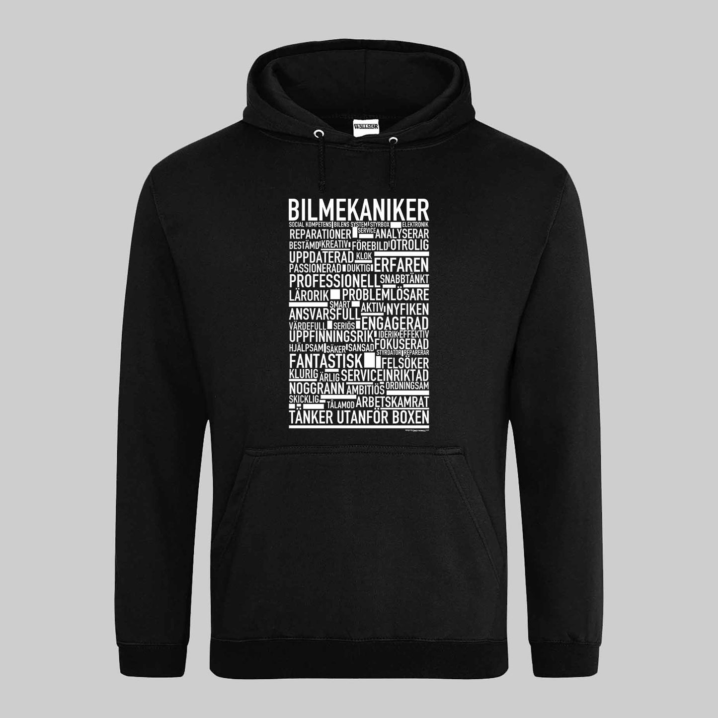 Bilmekaniker Text Hoodie