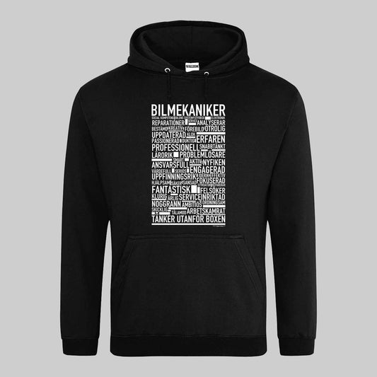 Bilmekaniker Text Hoodie