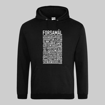 Forsamål Dialekt Text Hoodie