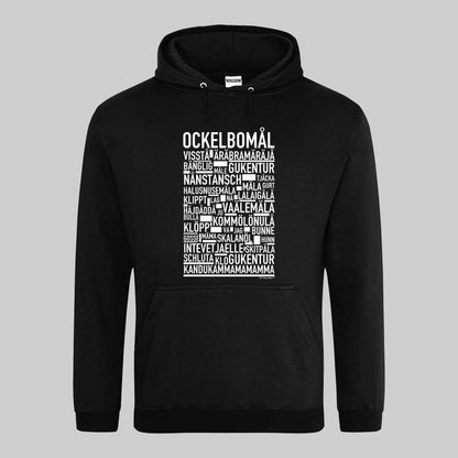 Ockelbomål Dialekt Text Hoodie