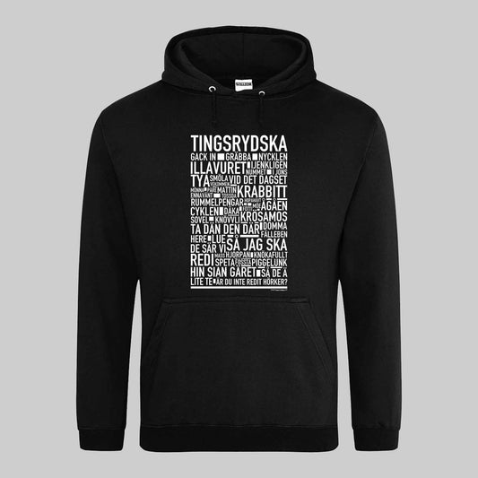 Tingsrydska Dialekt Text Hoodie