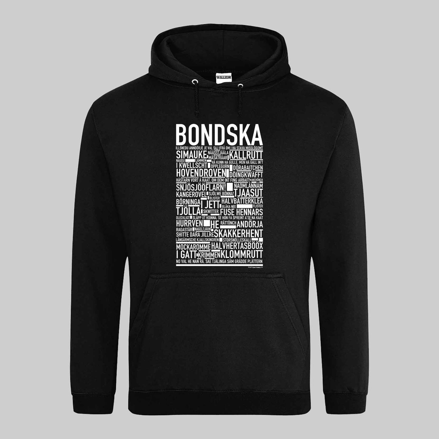 Bondska Dialekt Text Hoodie