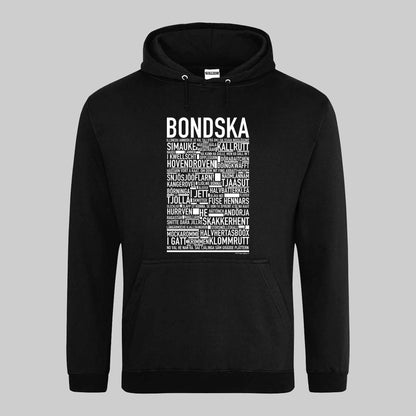 Bondska Dialekt Text Hoodie