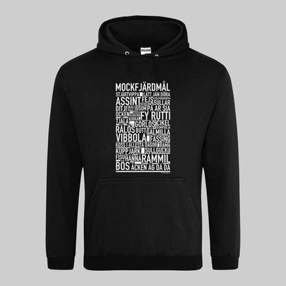 Mockfjärdsmål Dialekt Text Hoodie