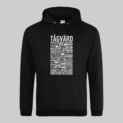 Tågvärd Text Hoodie