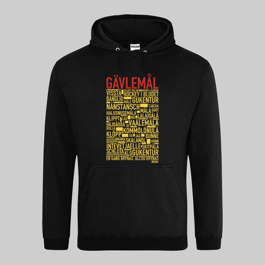 Gävlemål Brynäs I Hjärtat Text Hoodie