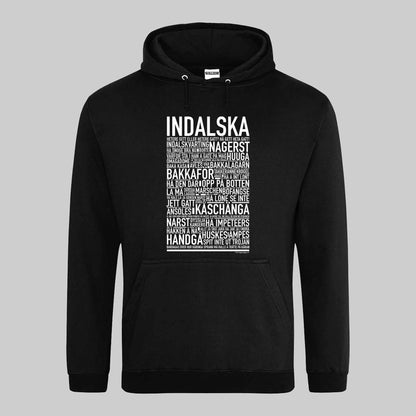 Indalska Dialekt Text Hoodie