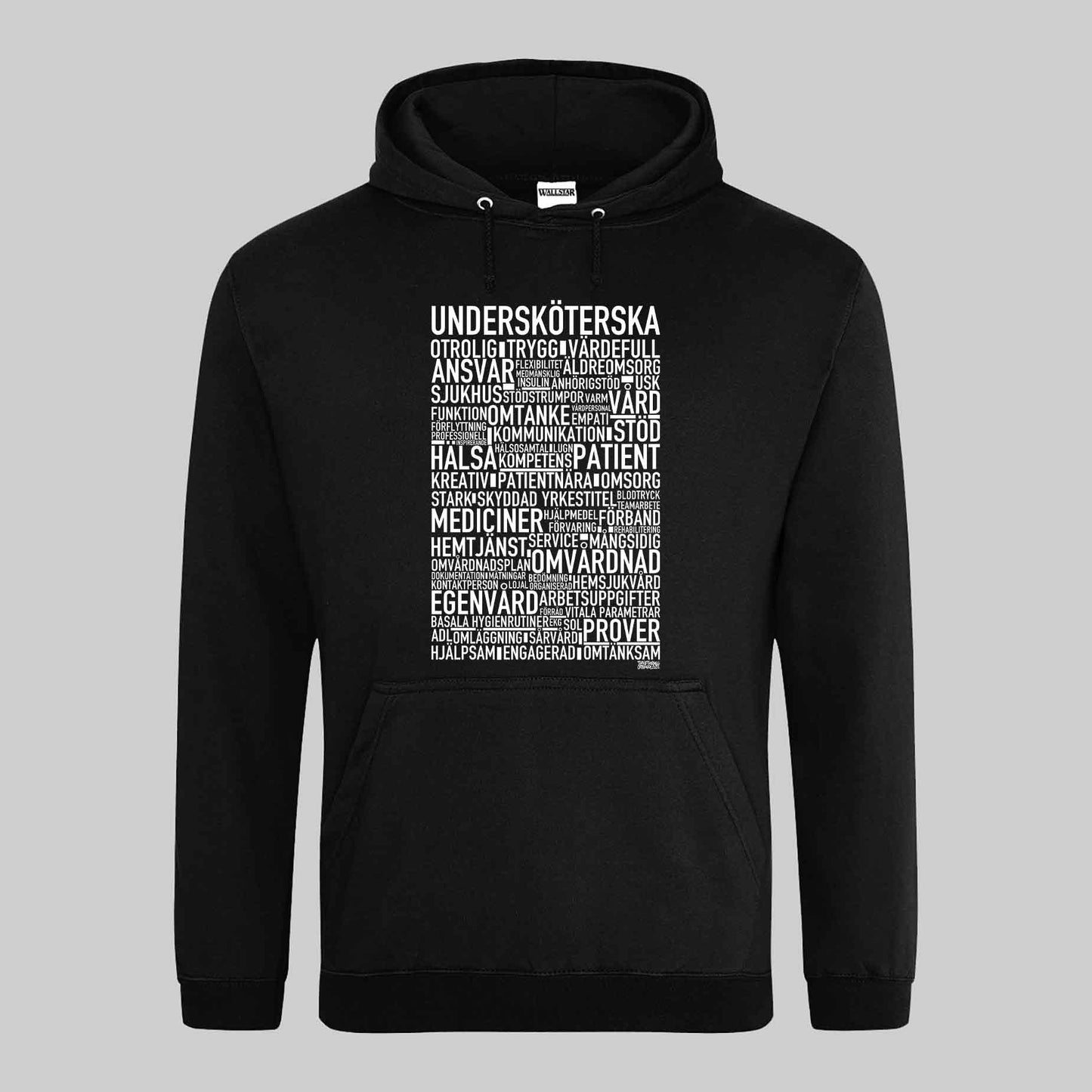 Undersköterska 2025 Text Hoodie