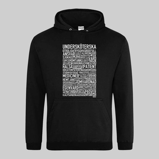 Undersköterska 2025 Text Hoodie