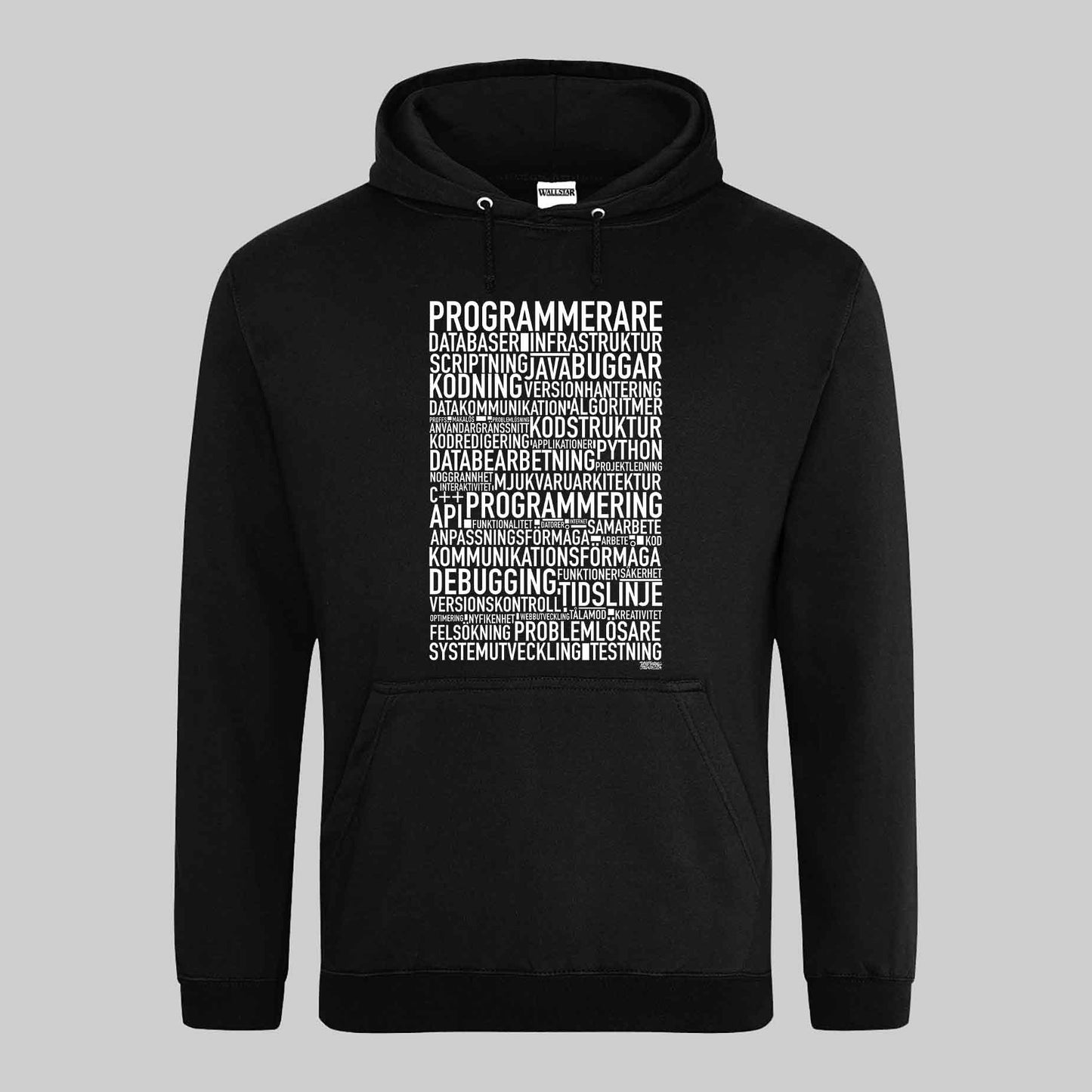 Programmerare Text Hoodie