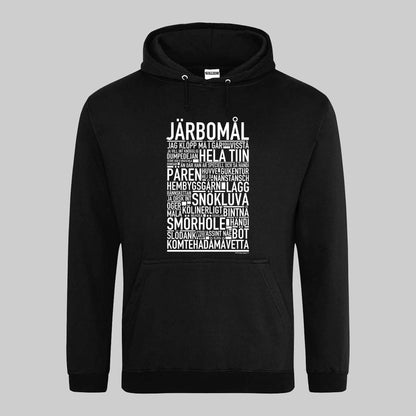 Järbomål Dialekt Text Hoodie