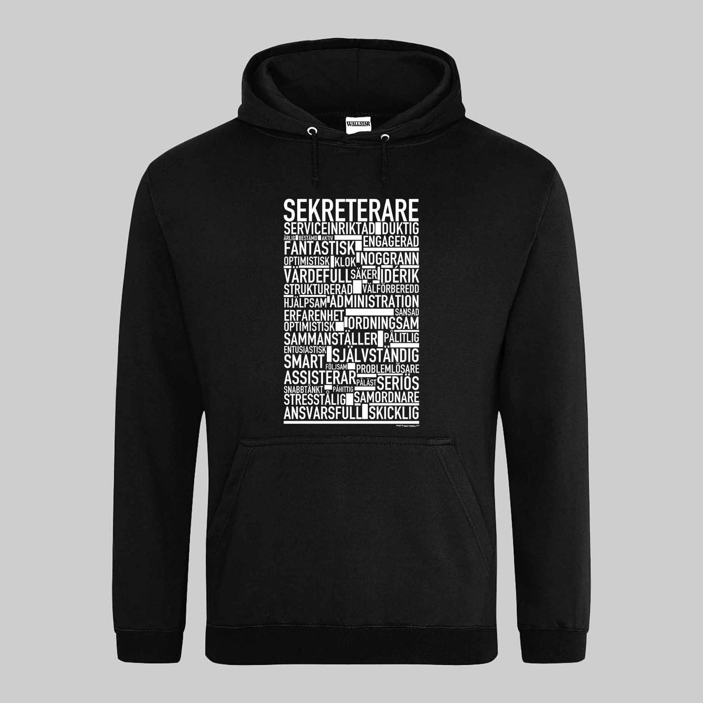Sekreterare Text Hoodie