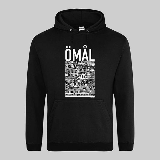 Ömål Dialekt Text Hoodie