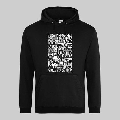 Surahammarmål Dialekt Text Hoodie