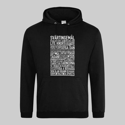 Svärtingemål Dialekt Text Hoodie