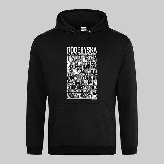 Rödebymål Dialekt Text Hoodie