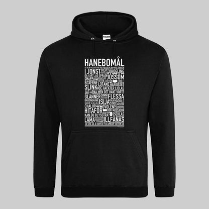 Hanebomål Dialekt Text Hoodie