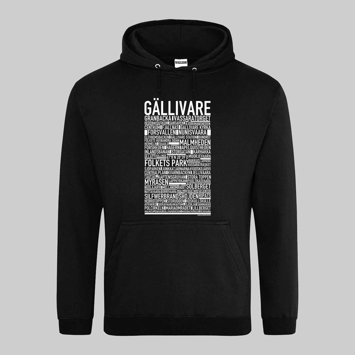 Gällivare Text Hoodie