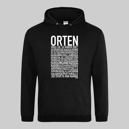 Orten Dialekt Text Hoodie