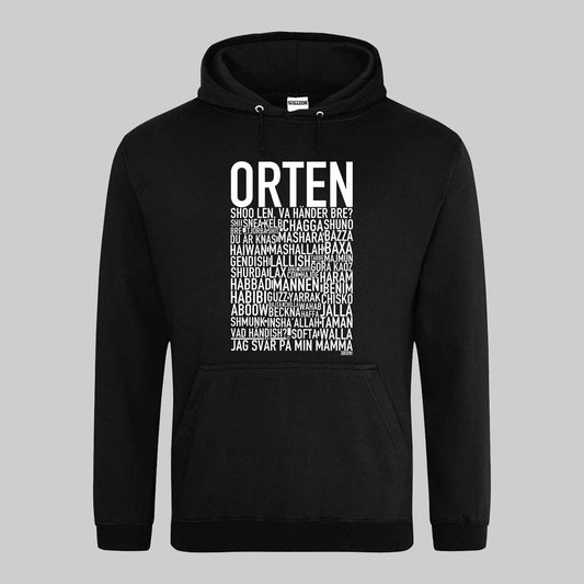 Orten Dialekt Text Hoodie