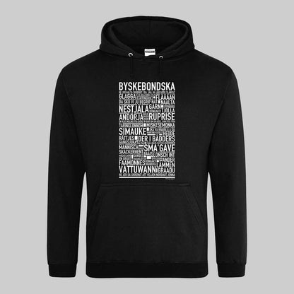 Byskebondska Dialekt Text Hoodie