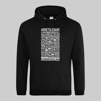 Arbetsledare Text Hoodie