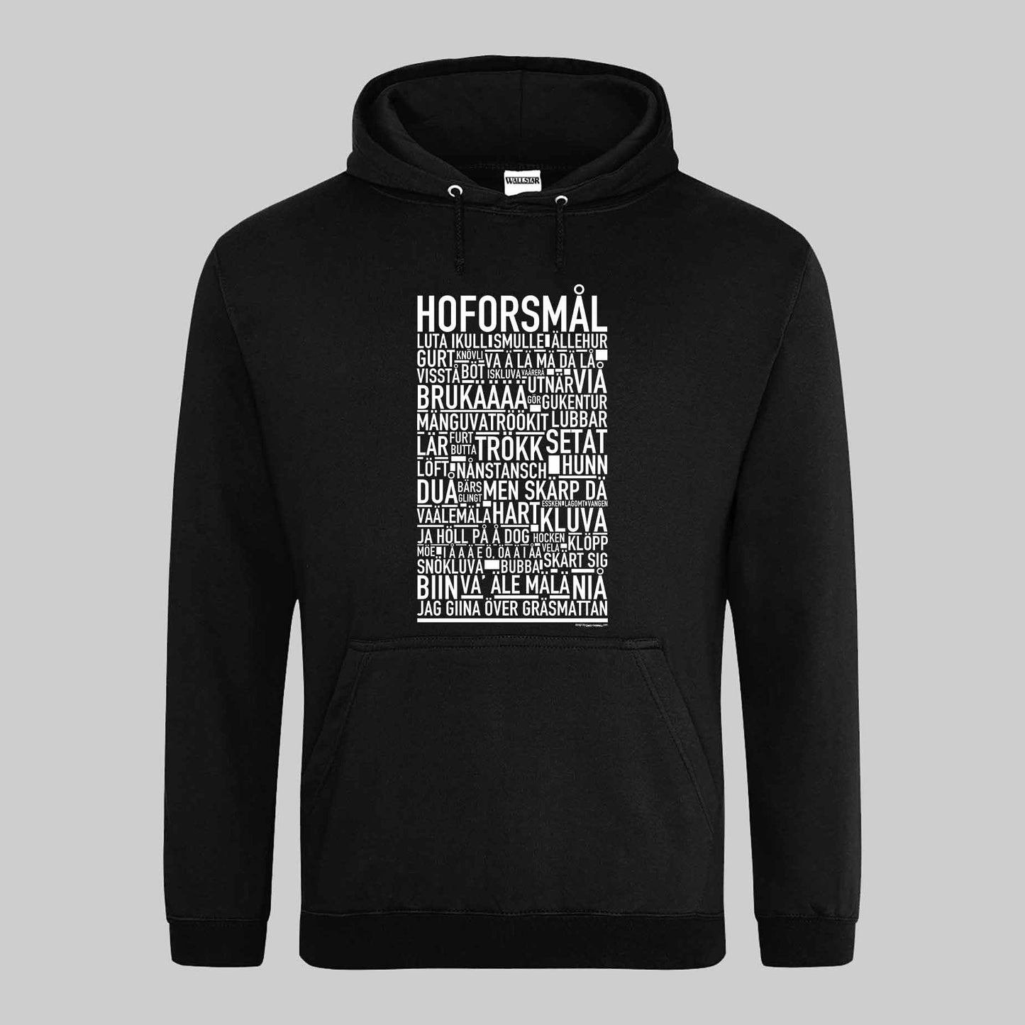 Hoforsmål Dialekt Text Hoodie