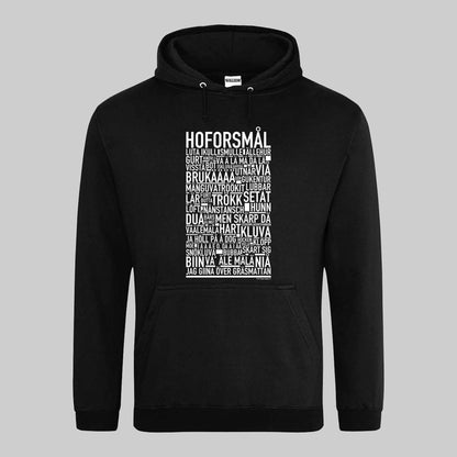 Hoforsmål Dialekt Text Hoodie