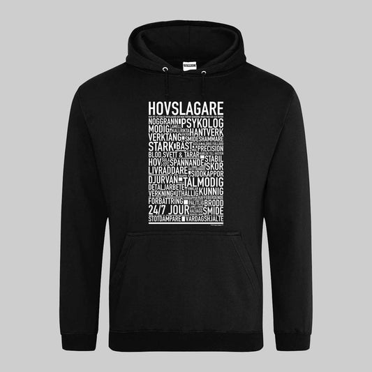 Hovslagare Text Hoodie