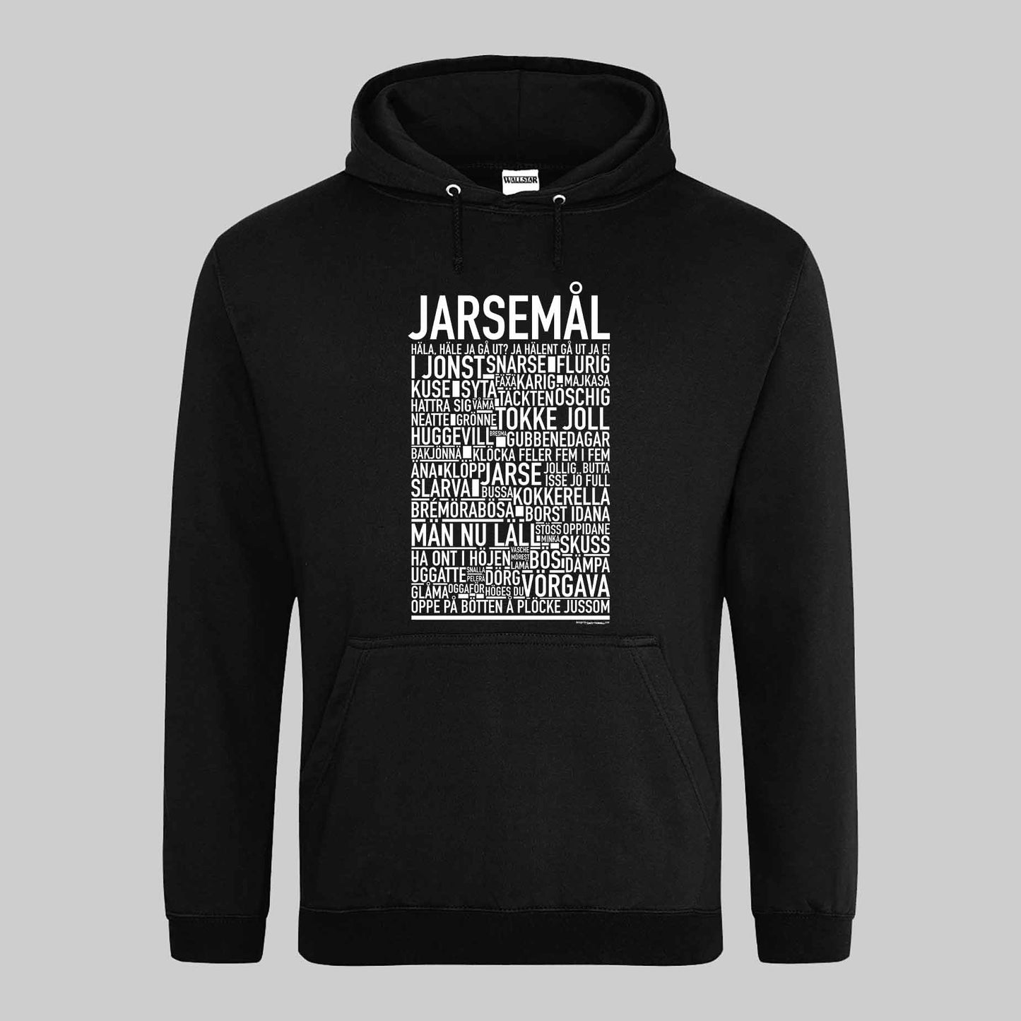 Jarsemål Dialekt Text Hoodie