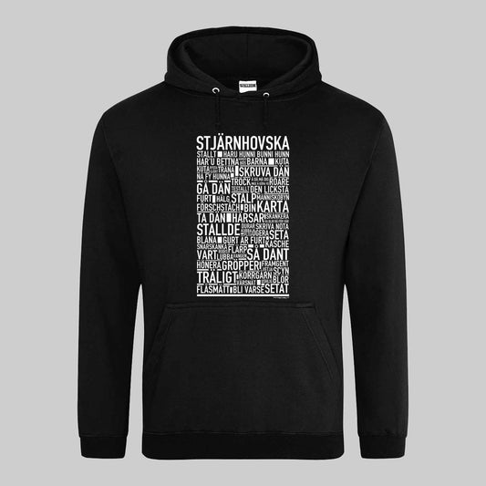 Stjärnhovska Dialekt Text Hoodie