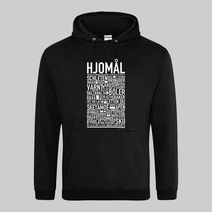 Hjomål Dialekt Text Hoodie