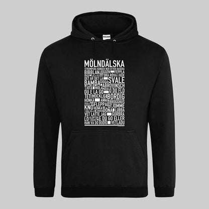 Mölndälska Dialekt Text Hoodie