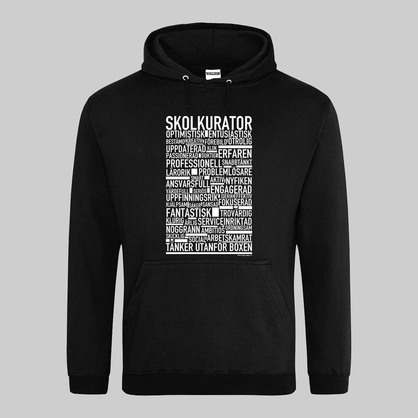 Skolkurator Text Hoodie