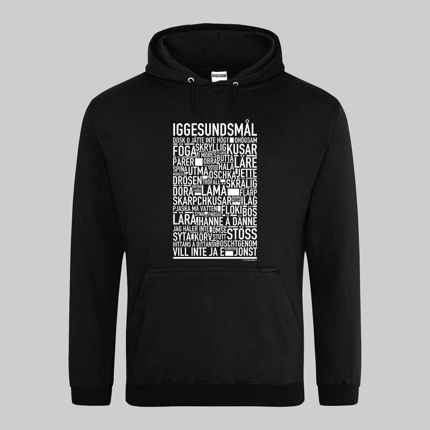Iggesundsmål Dialekt Text Hoodie