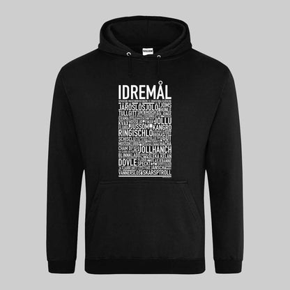 Idremål Dialekt Text Hoodie