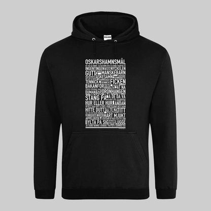 Oskarshamnsmål Dialekt Text Hoodie