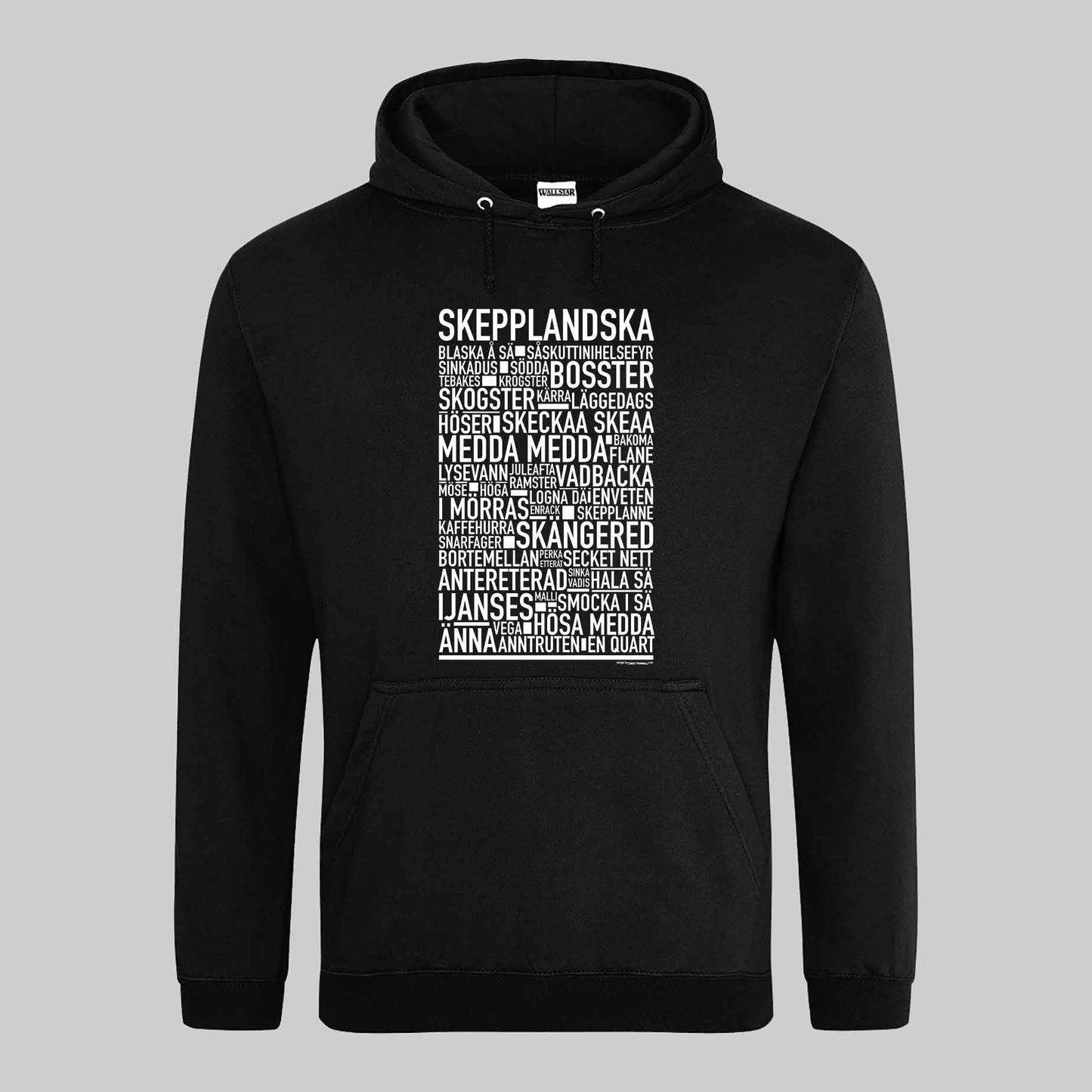 Skepplandska Dialekt Text Hoodie