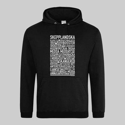 Skepplandska Dialekt Text Hoodie