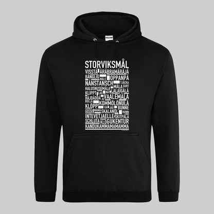 Storviksmål Dialekt Text Hoodie