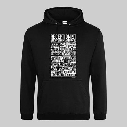Receptionist Text Hoodie