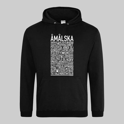 Åmålska Dialekt Text Hoodie