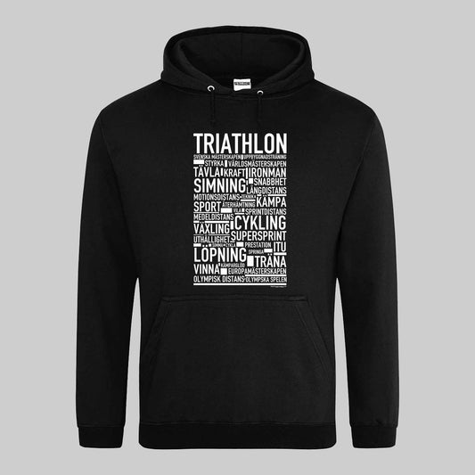 Triathlon Text Hoodie