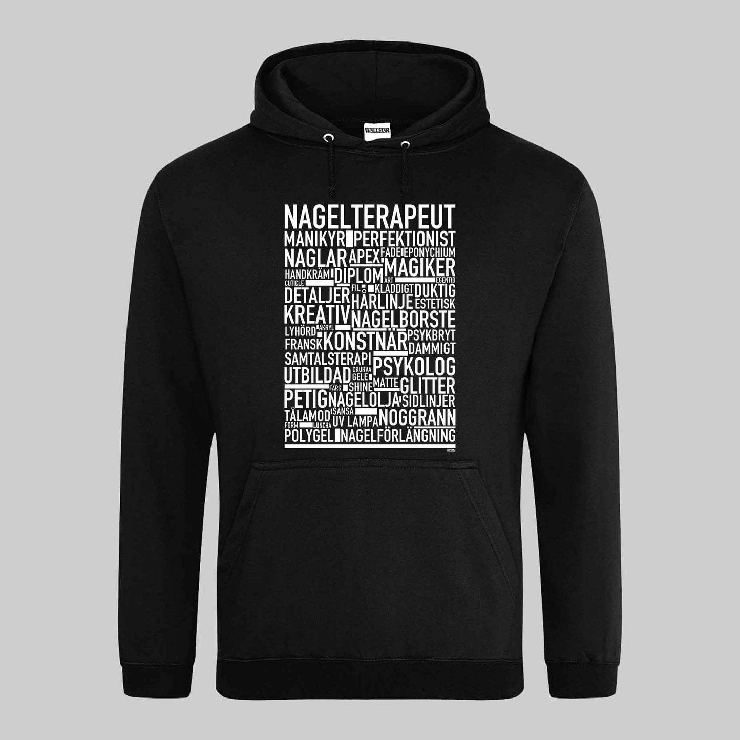Nagelterapeut Text Hoodie