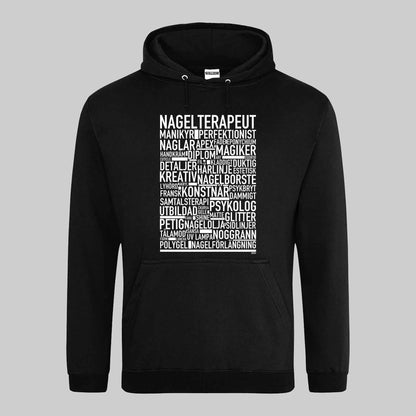 Nagelterapeut Text Hoodie